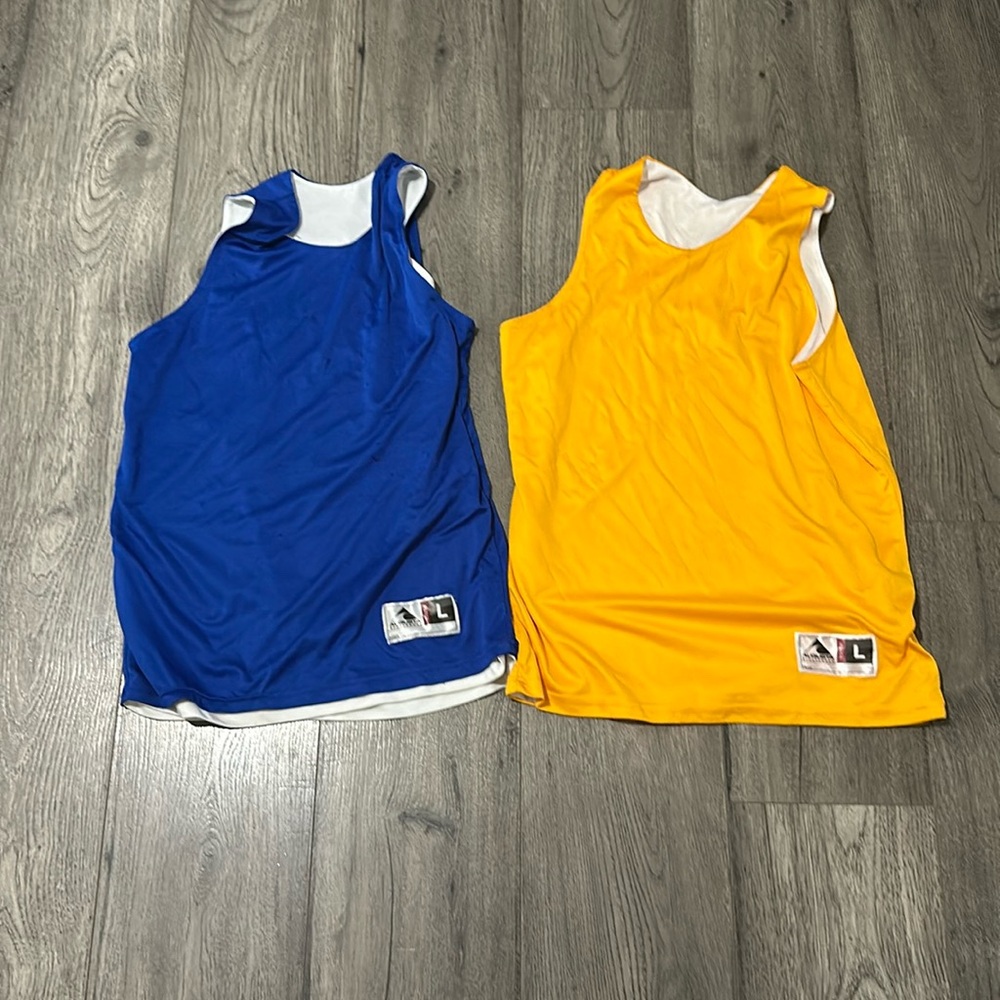 2 youth pinnies